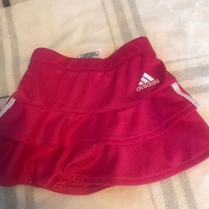 Baby girls pink adidas skort size 6 months